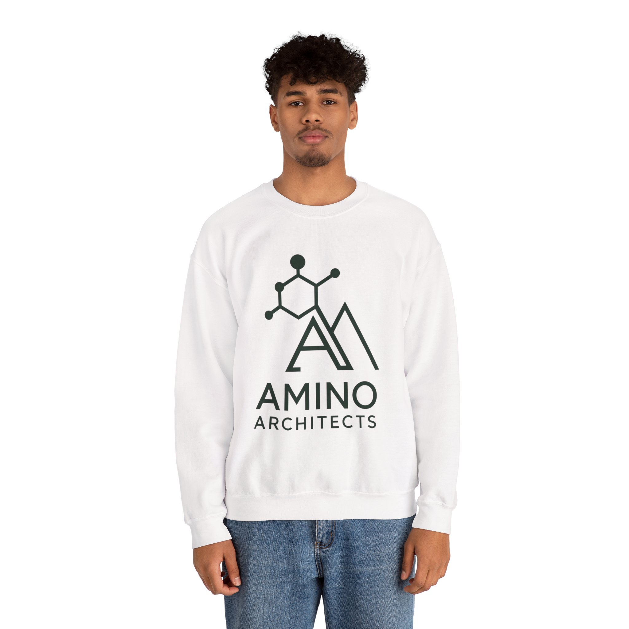 Amino Architects Unisex Heavy Blend™ Crewneck Sweatshirt - Image 5
