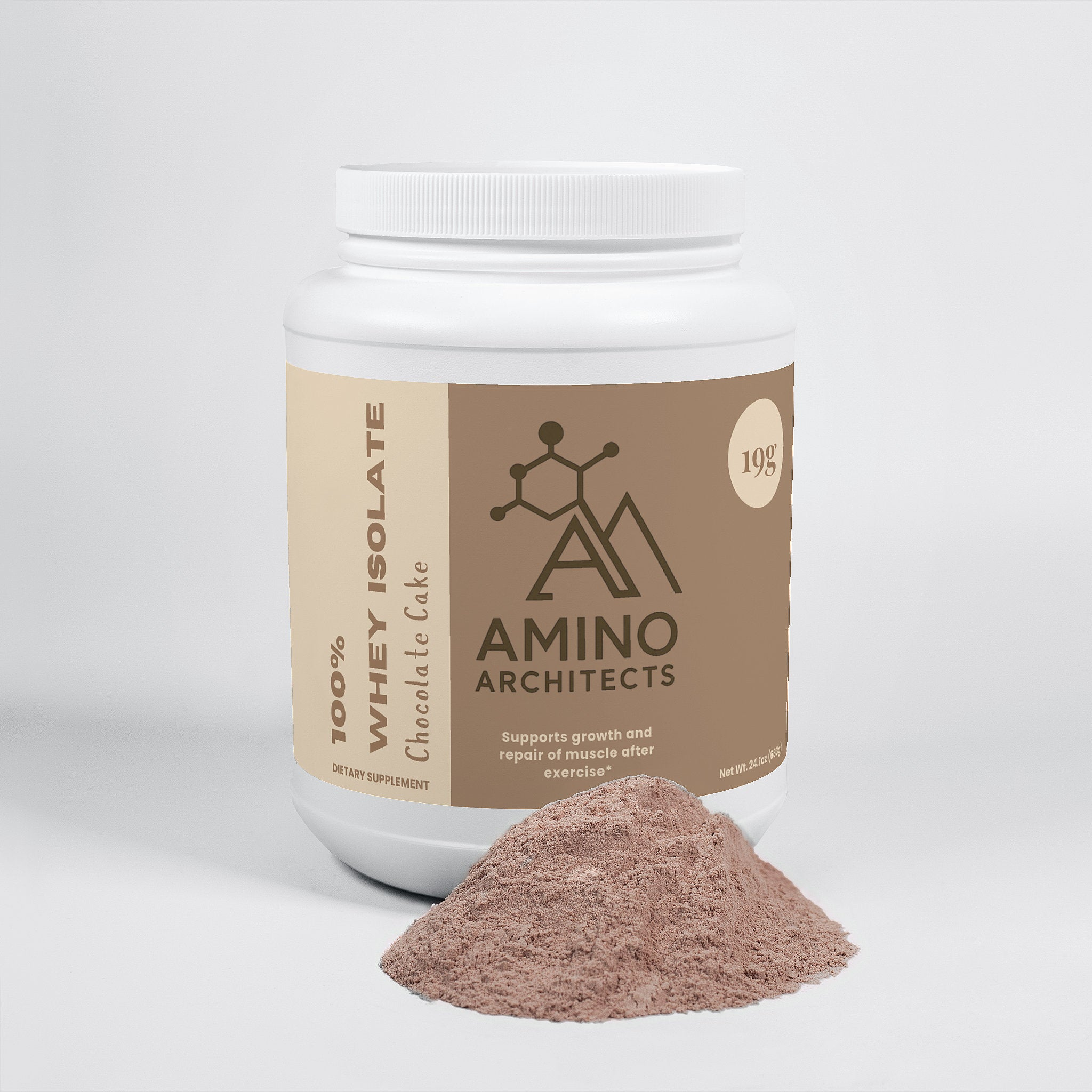 100% Whey Protein Isolate (Chocolate Cake) - Image 5