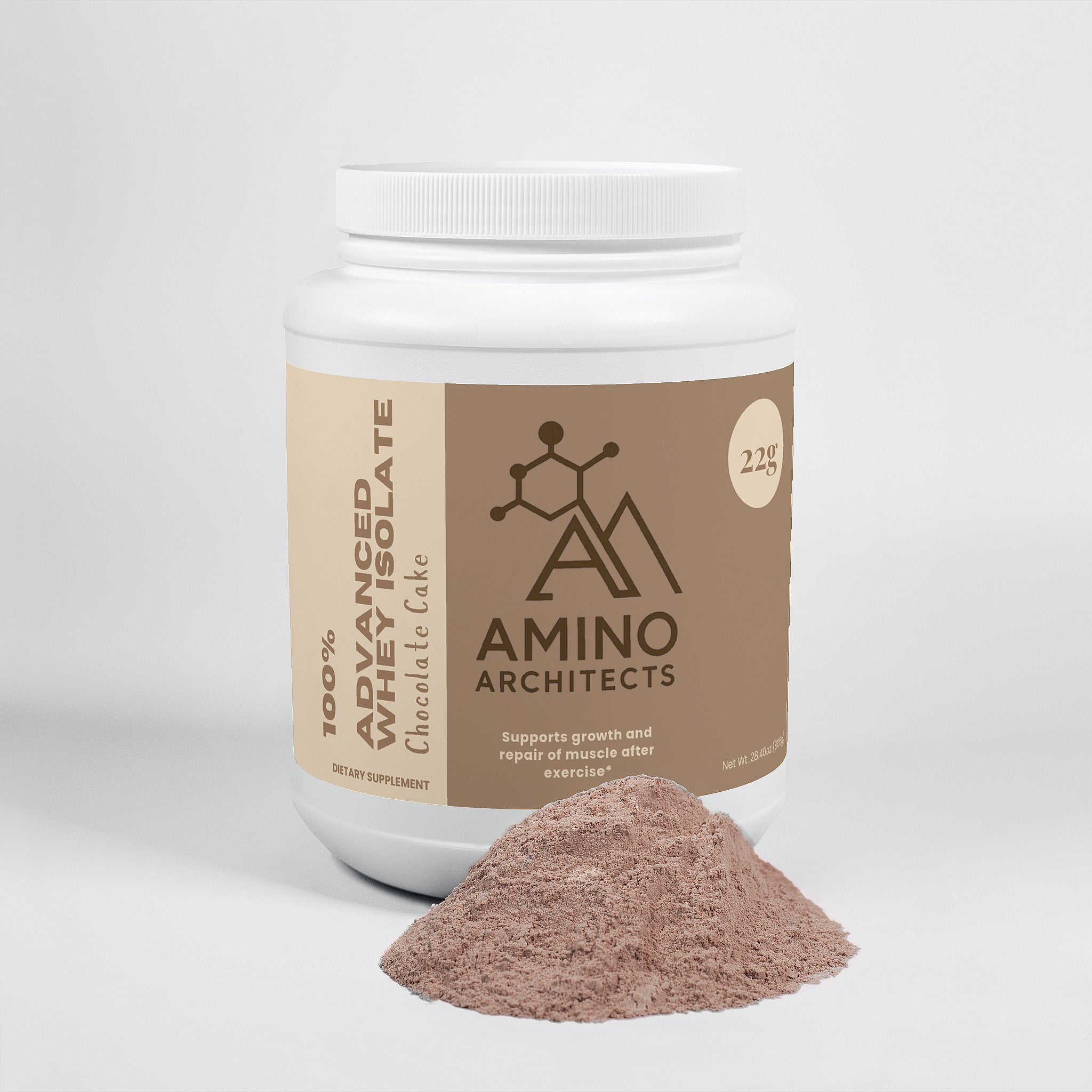 Advanced 100% Whey Protein Isolate (Chocolate Cake) - Image 5
